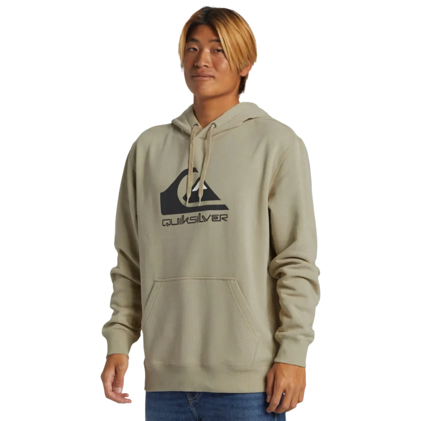 Quiksilver Big Logo Hoodie Krem Erkek Sweatshirt - 2