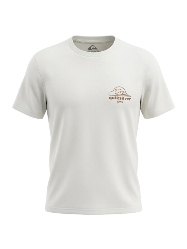 Quiksilver Bliss Point Bej Erkek Tshirt - 1