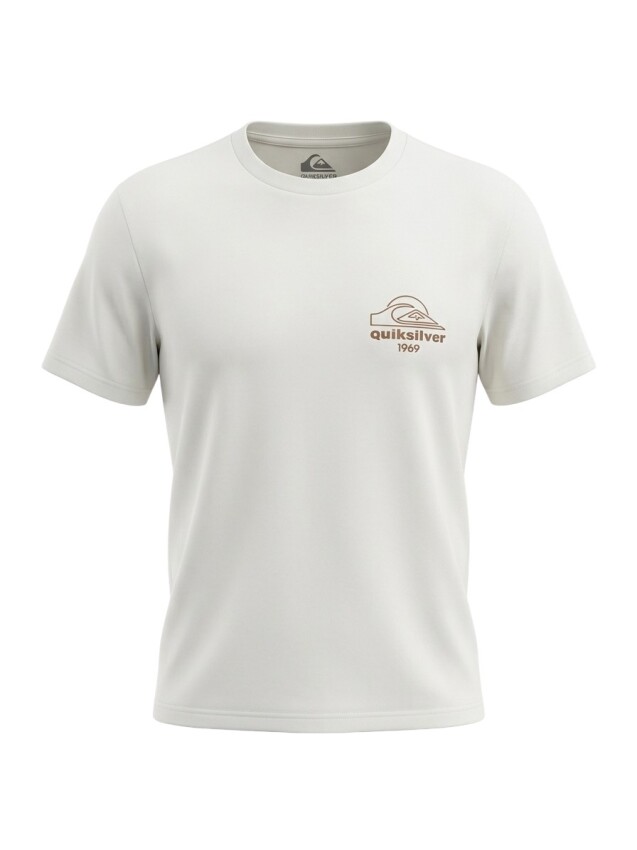 Quiksilver Bliss Point Bej Erkek Tshirt - 1