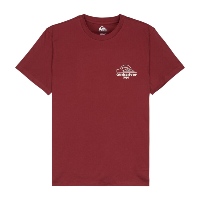Quiksilver Bliss Point Kırmızı Erkek Tshirt - Quiksilver
