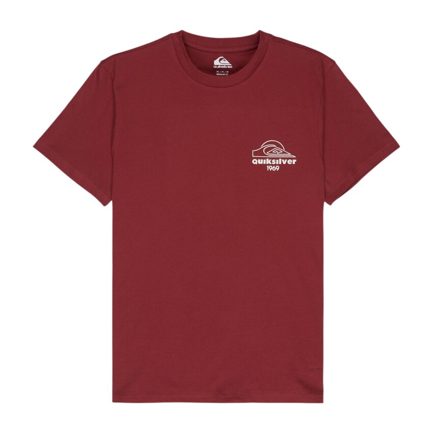 Quiksilver Bliss Point Kırmızı Erkek Tshirt - 1