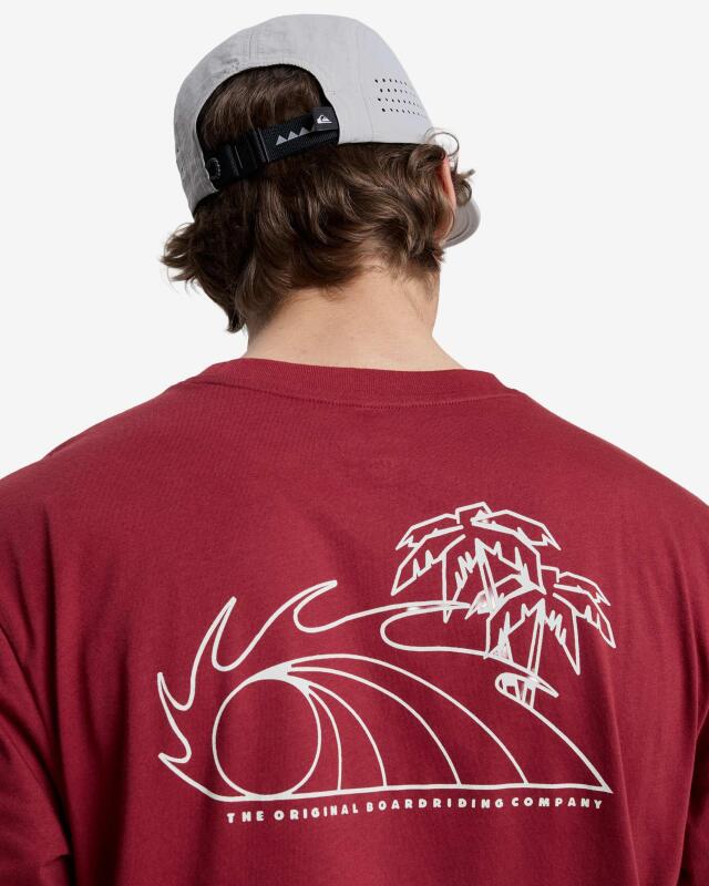 Quiksilver Bliss Point Kırmızı Erkek Tshirt - 3
