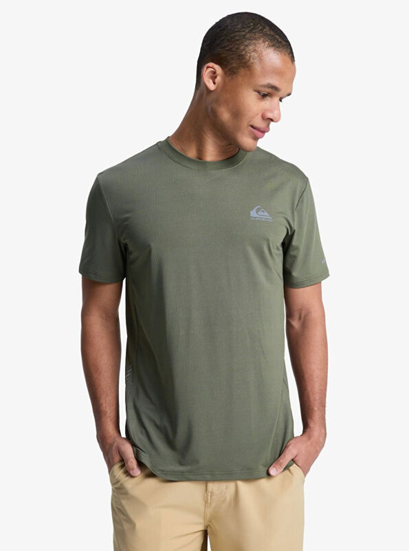 Quiksilver Caecilian Haki Erkek Tshirt - 1