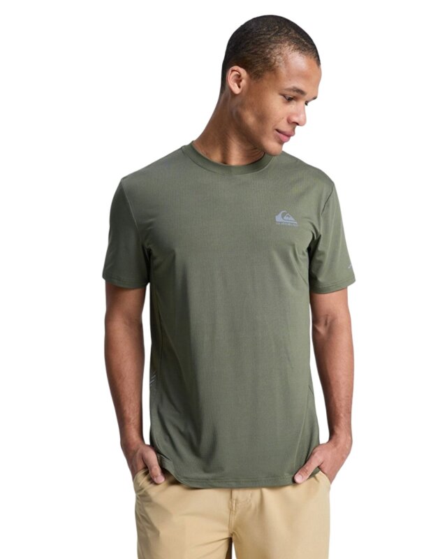 Quiksilver Caecilian Haki Erkek Tshirt - Quiksilver