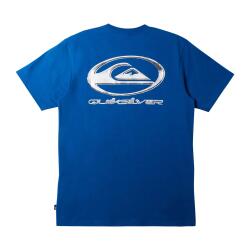 Quiksilver CHROME LOGO SS STN Mavi Erkek Tshirt - 1