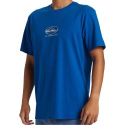 Quiksilver CHROME LOGO SS STN Mavi Erkek Tshirt - 3