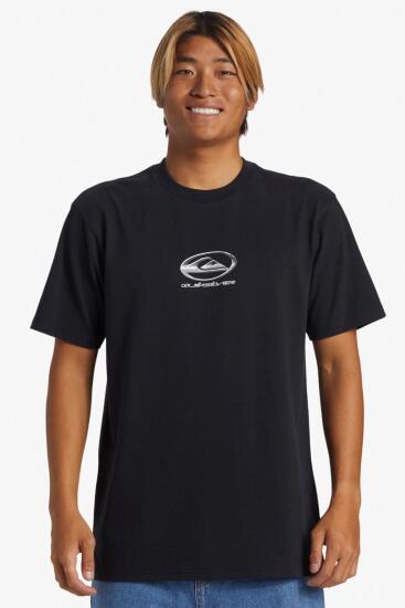 Quiksilver CHROME LOGO SS STN SİYAH Erkek Tshirt - 1