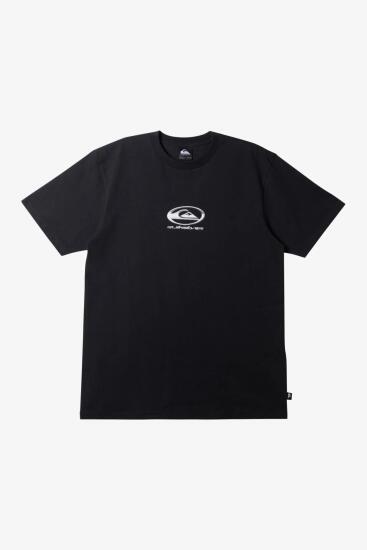 Quiksilver CHROME LOGO SS STN SİYAH Erkek Tshirt - 4