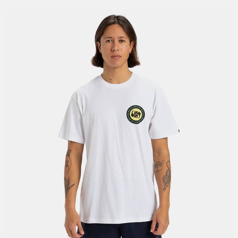 Quiksilver Circle Back SS Erkek Tshirt - 1