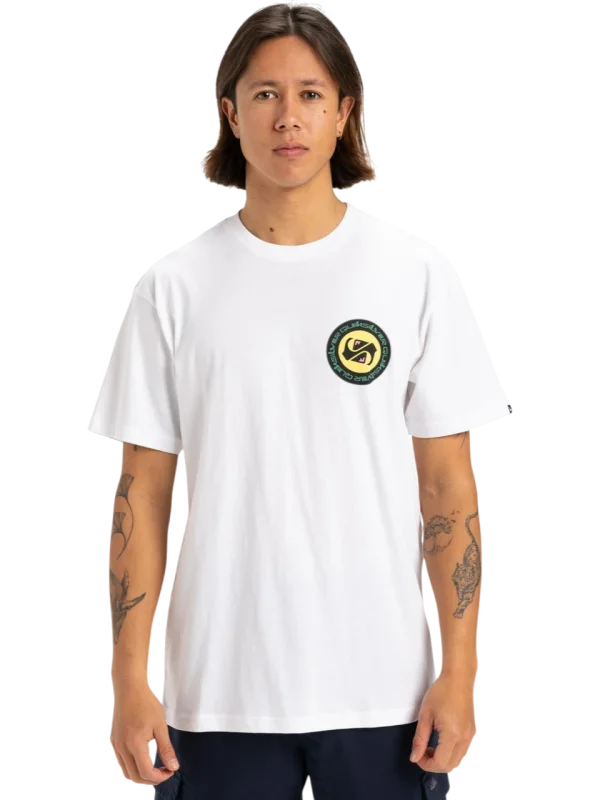 Quiksilver Circle Back SS Erkek Tshirt - 1