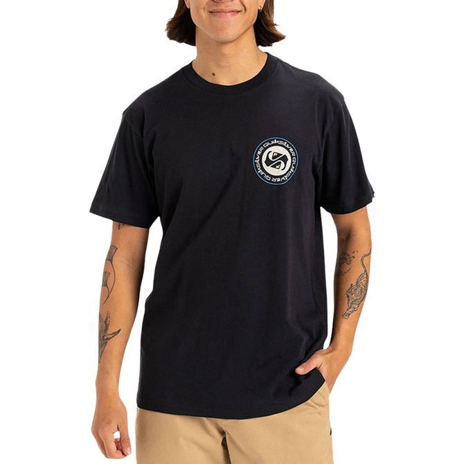 Quiksilver Circle Back SS Erkek Tshirt - 1