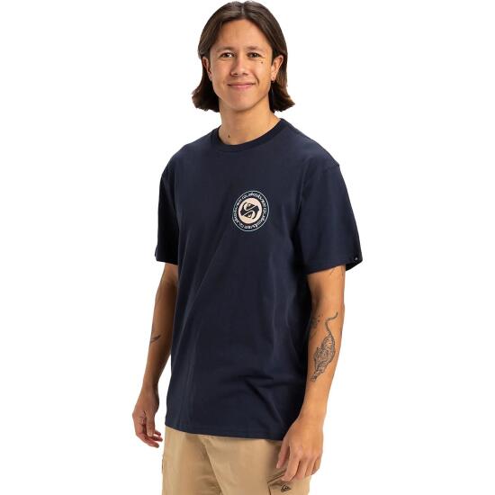 Quiksilver Circle Back SS Erkek Tshirt - 1
