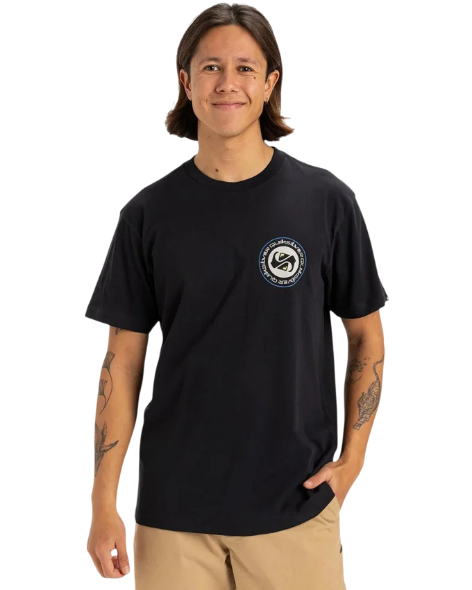 Quiksilver Circle Back SS Erkek Tshirt - 1