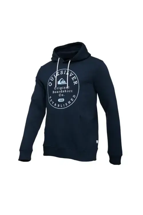 Quiksilver CIRCLE TRIM HOOD LACİVERT Erkek Sweatshirt - Quiksilver (1)