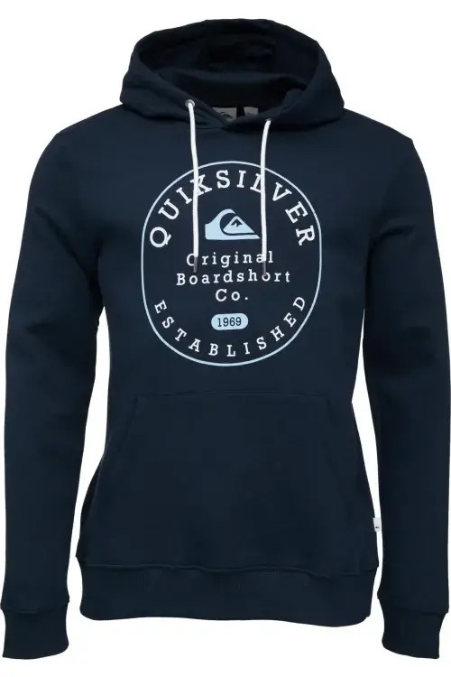Quiksilver CIRCLE TRIM HOOD LACİVERT Erkek Sweatshirt - Quiksilver