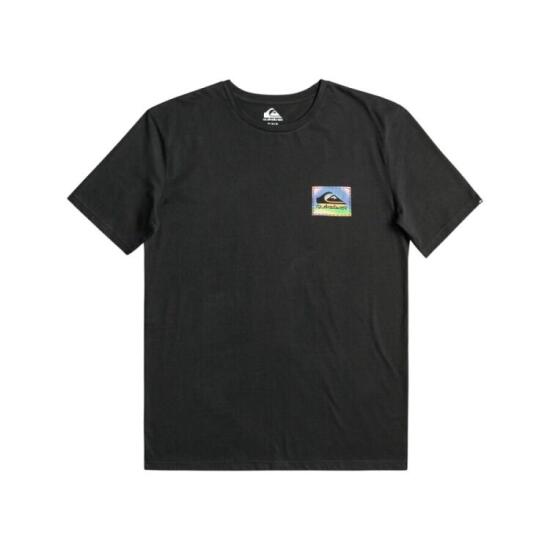 Quiksilver COLOURFLOW M TEES Antrasit Erkek Tshirt - 1