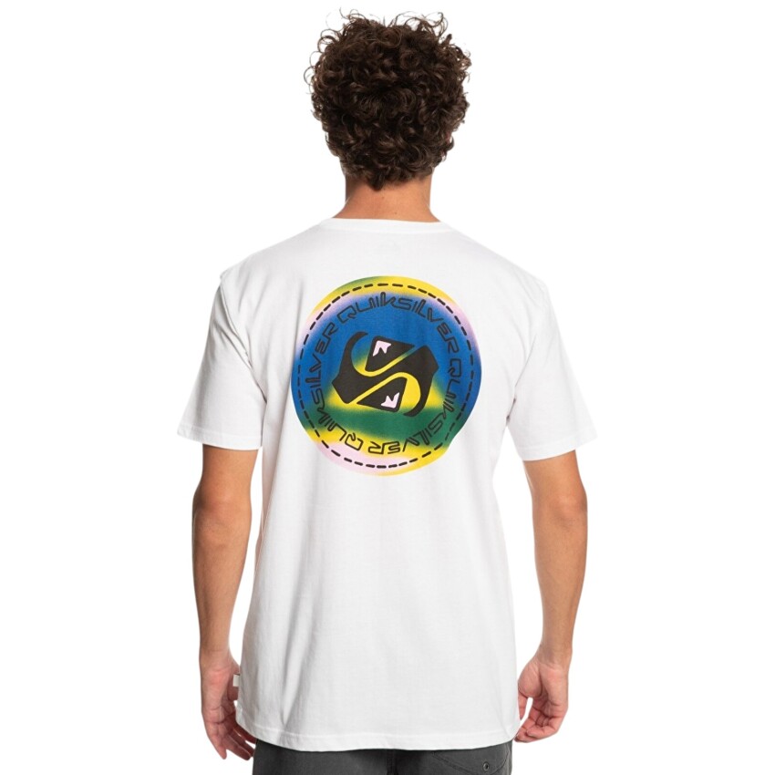 Quiksilver Colourflow M Tees Beyaz Erkek Tshirt - 1