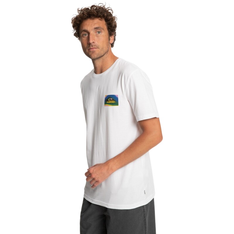 Quiksilver Colourflow M Tees Beyaz Erkek Tshirt - Quiksilver (1)