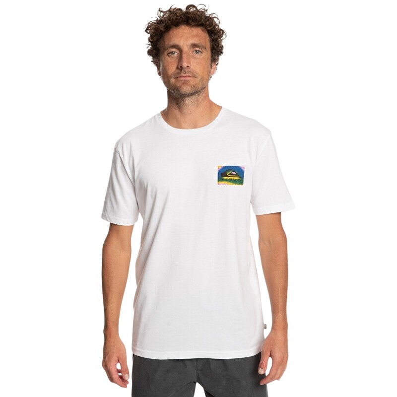 Quiksilver Colourflow M Tees Beyaz Erkek Tshirt - 4