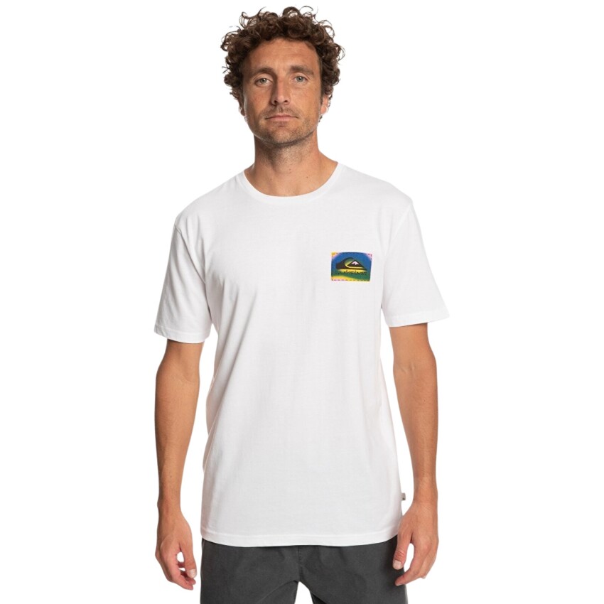 Quiksilver Colourflow M Tees Beyaz Erkek Tshirt - 4
