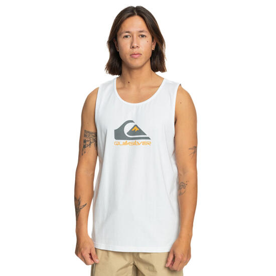 Quiksilver COMP LOGO TANK BEYAZ Erkek Atlet - 1