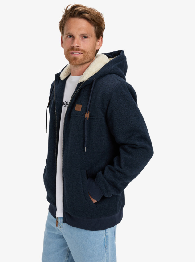 Quiksilver Cypress Keller Lacivert Erkek Sweatshirt - 2