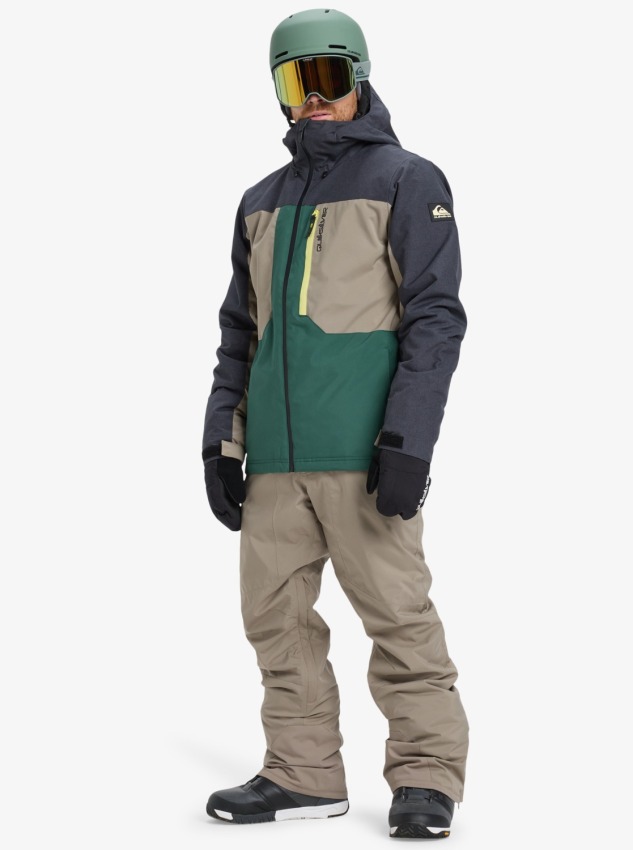 Quiksilver Dawson JK Siyah Erkek Mont - 4