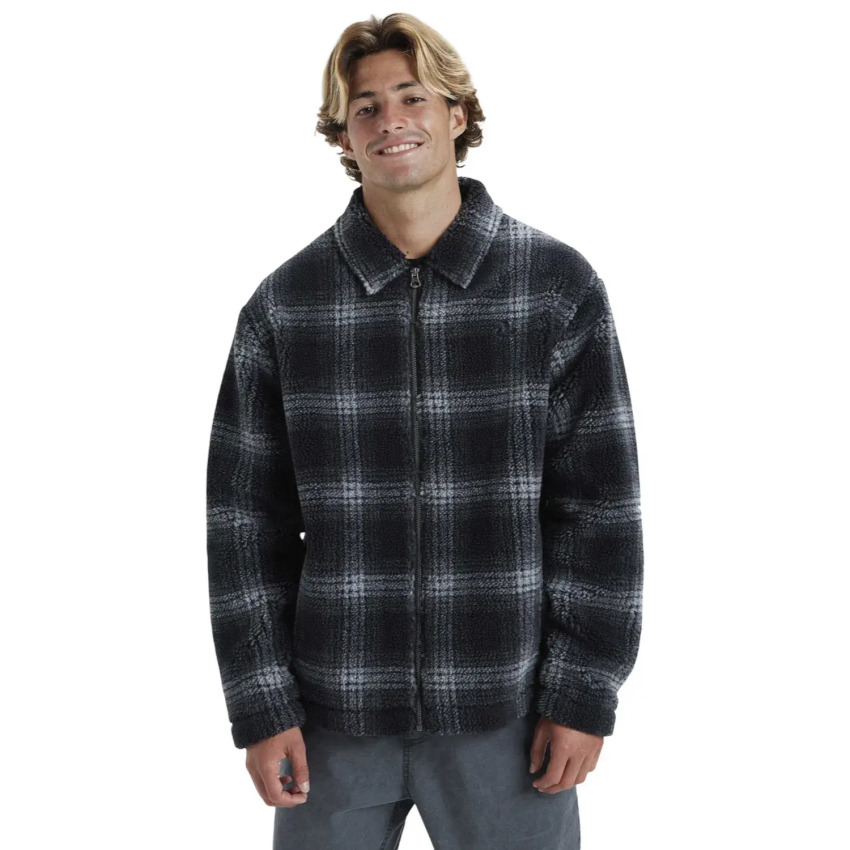 Quiksilver Deck Fleece Siyah Erkek Polar - Quiksilver