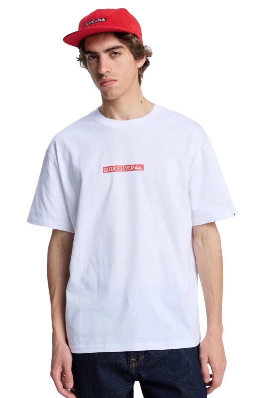 Quiksilver Dna Clicker Beyaz Erkek Tshirt - 1