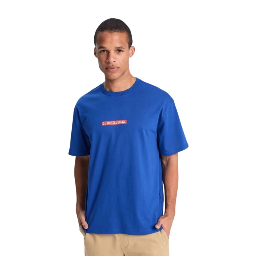 Quiksilver Dna Clicker Mavi Erkek Tshirt - 1