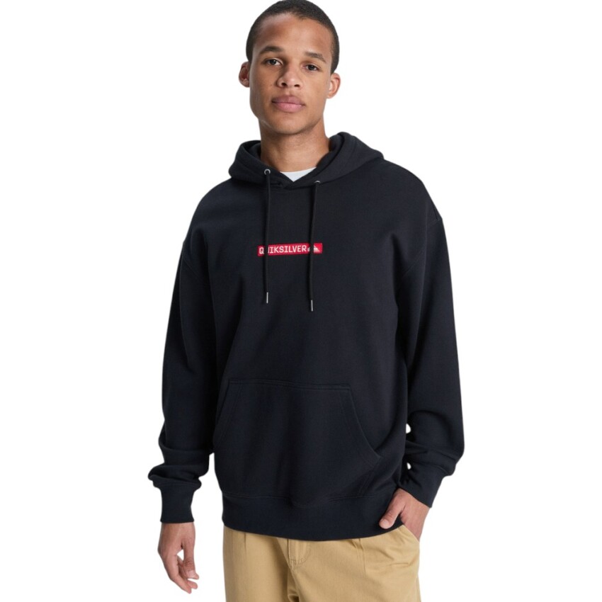 Quiksilver Dna Hoodie Antrasit Erkek Sweatshirt - 1