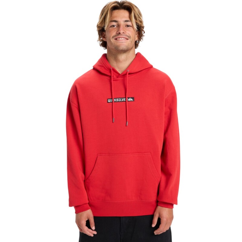 Quiksilver Dna Hoodie Kırmızı Erkek Sweatshirt 