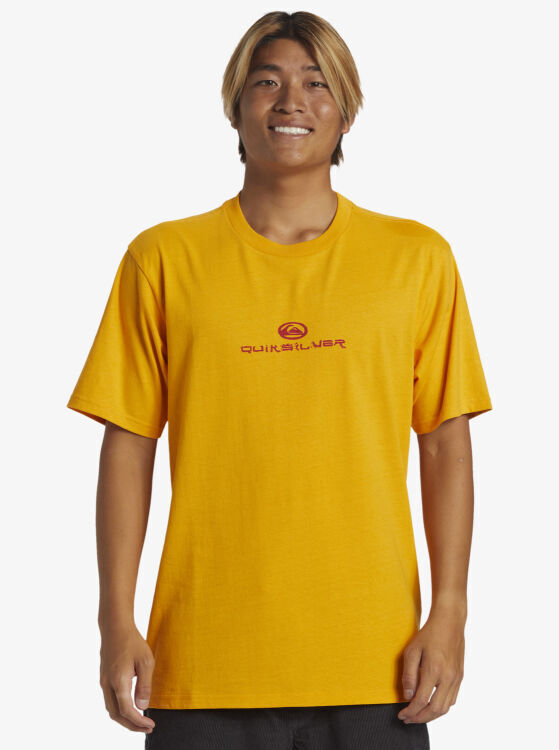 Quiksilver DRAGON FIST MOE SARI Erkek Tshirt - 1