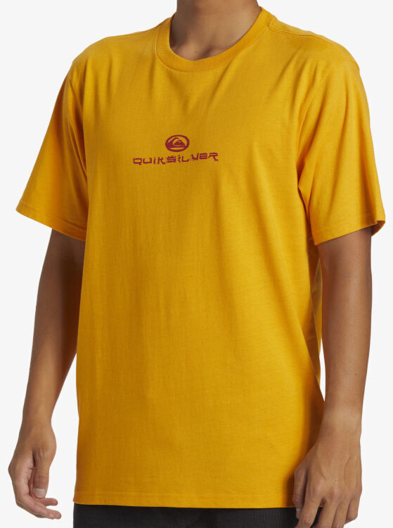 Quiksilver DRAGON FIST MOE SARI Erkek Tshirt - 3