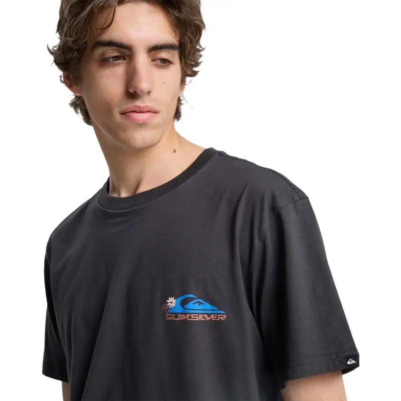 Quiksilver EV Barrel Parad Antrasit Erkek Tshirt - 4