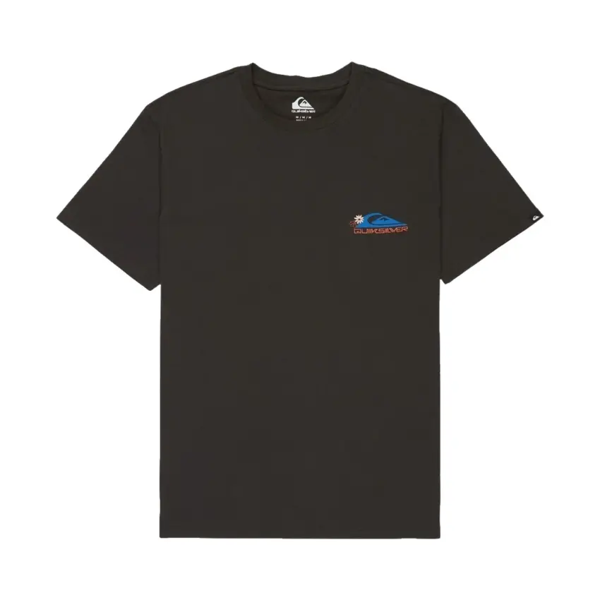 Quiksilver EV Barrel Parad Antrasit Erkek Tshirt - 5