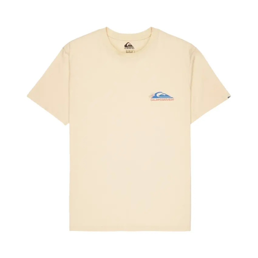Quiksilver EV Barrel Parad Bej Erkek Tshirt - 5