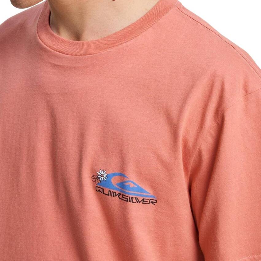 Quiksilver EV Barrel Parad Pembe Erkek Tshirt - 4