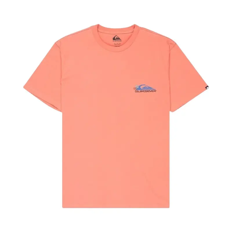 Quiksilver EV Barrel Parad Pembe Erkek Tshirt - 5