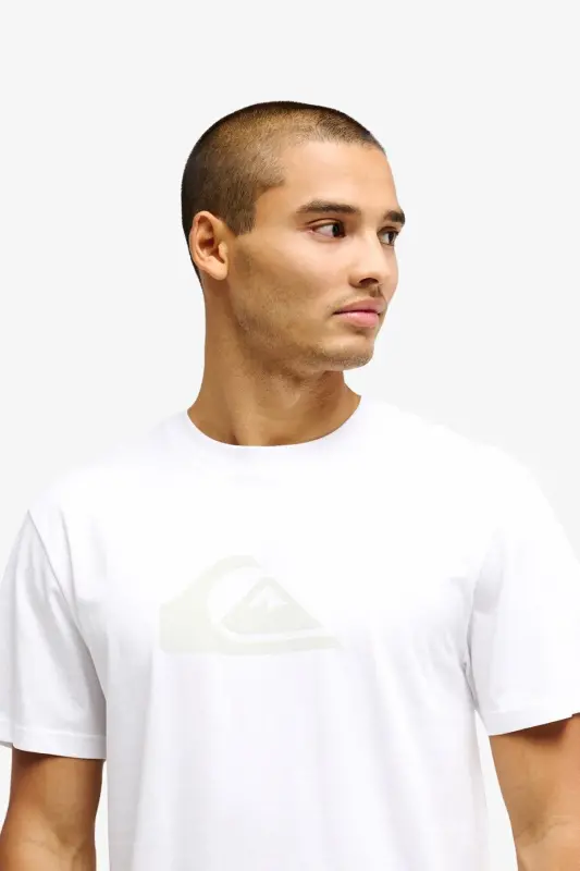 Quiksilver Ev Comp Logo Beyaz Erkek Tshirt - 4