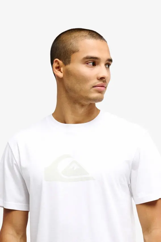 Quiksilver Ev Comp Logo Beyaz Erkek Tshirt - 4