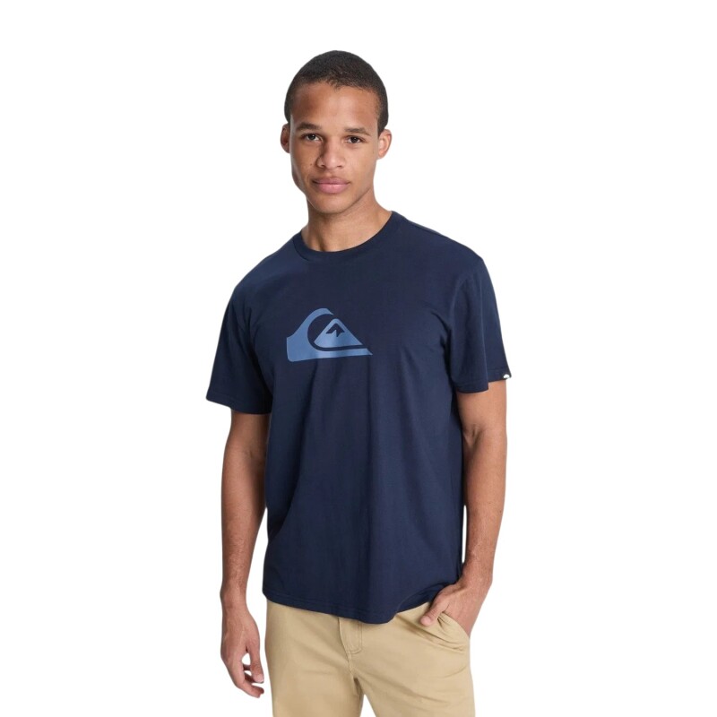 Quiksilver Ev Comp Logo Lacivert Erkek Tshirt - Quiksilver