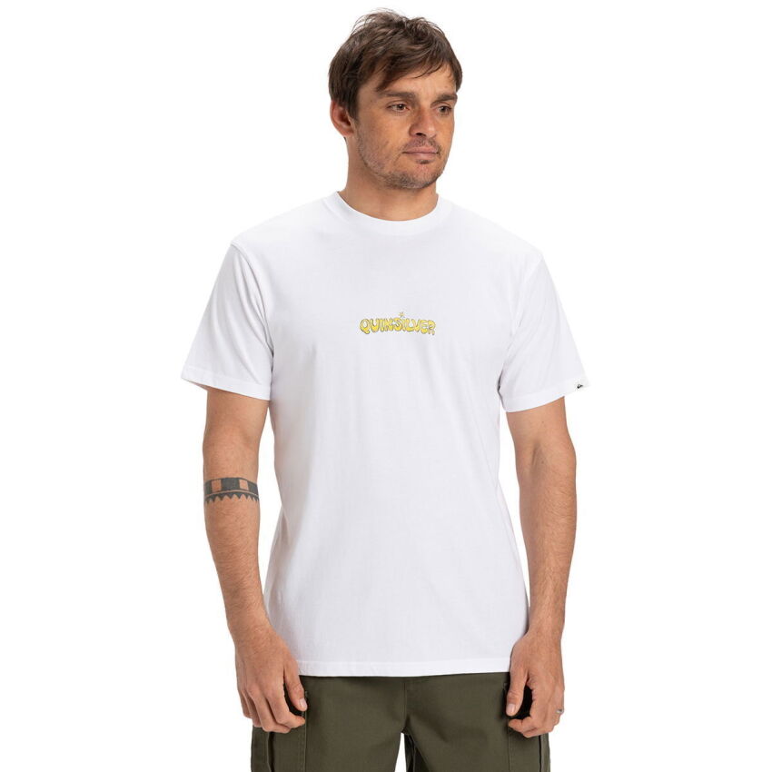 Quiksilver EV Disconnect Effects SS Erkek Tshirt - 1