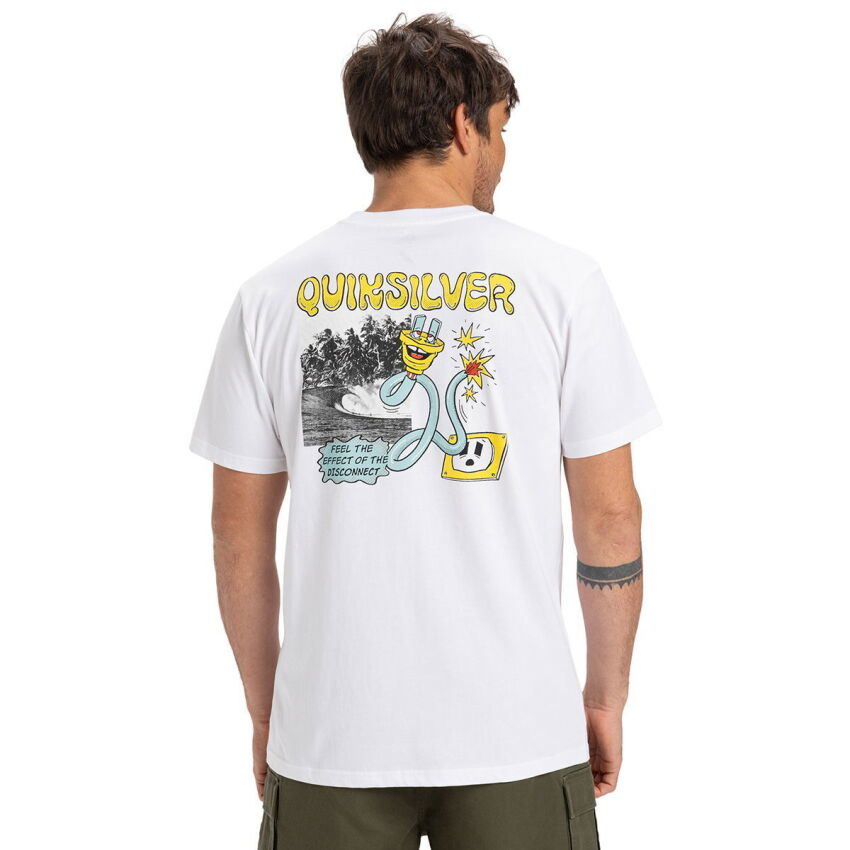 Quiksilver EV Disconnect Effects SS Erkek Tshirt - 2