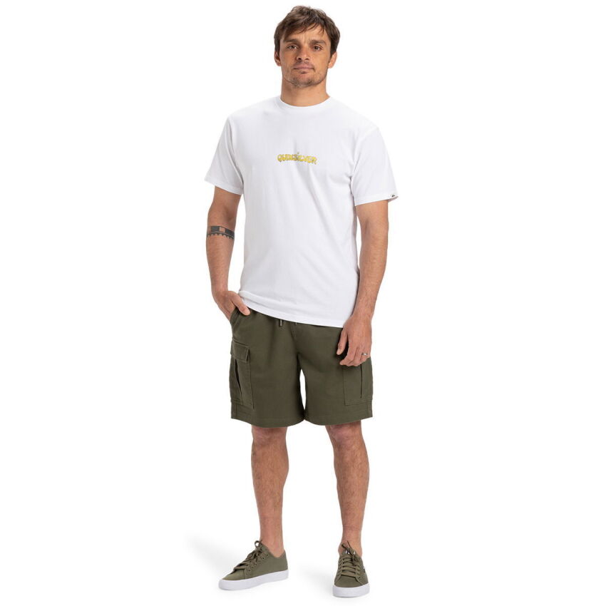 Quiksilver EV Disconnect Effects SS Erkek Tshirt - 3