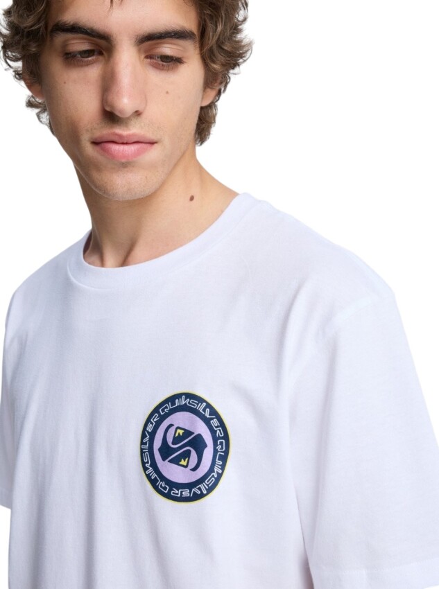 Quiksilver EV Duality Beyaz Erkek Tshirt - 3