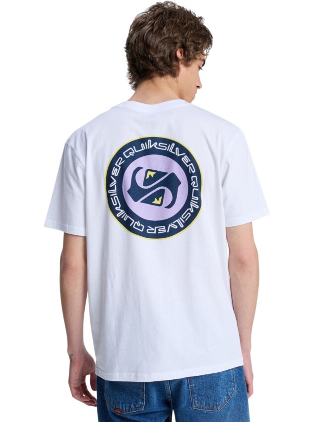 Quiksilver EV Duality Beyaz Erkek Tshirt - 4