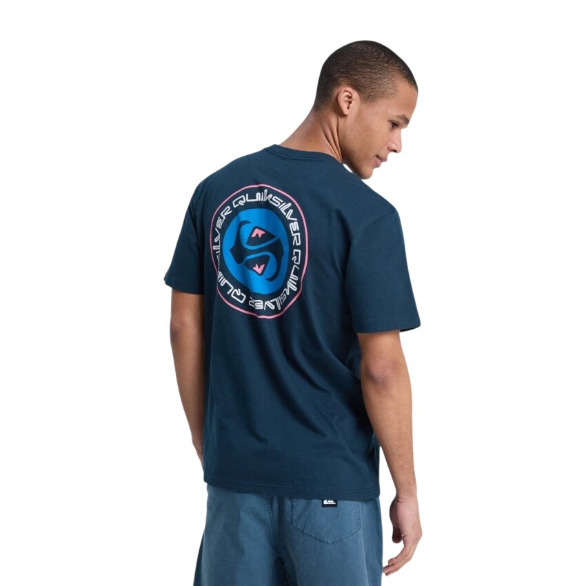 Quiksilver EV Duality Lacivert Erkek Tshirt - 3