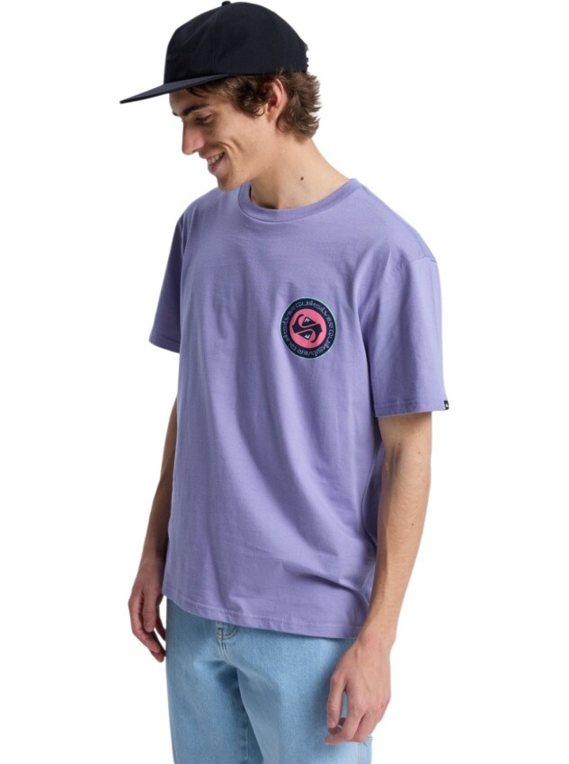 Quiksilver EV Duality Mor Erkek Tshirt - 2