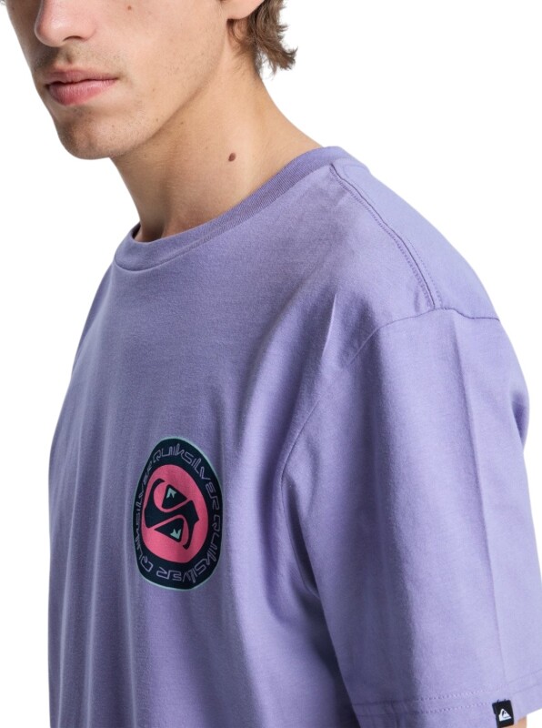 Quiksilver EV Duality Mor Erkek Tshirt - 3